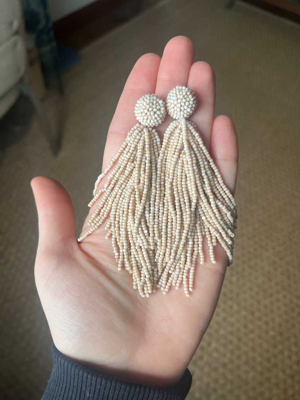 Brand Unknown Beaded Drop Earring | Used,… - image 3