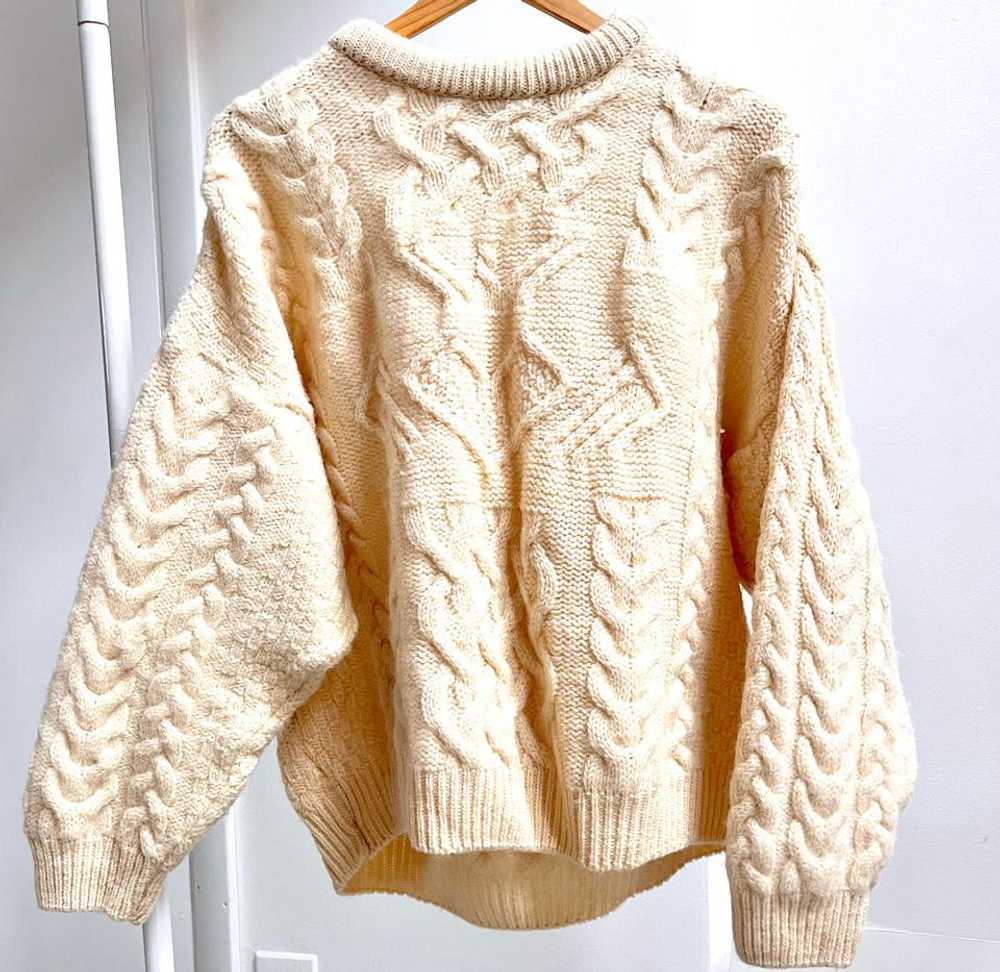 Vintage Aran Crafts knit sweater (L) | Used,… - image 1