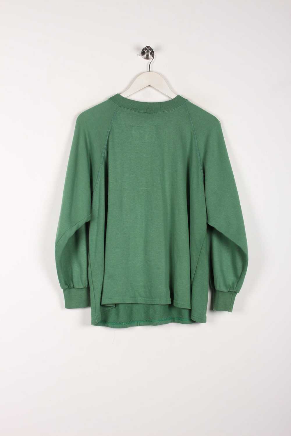 90's Champion Sweatshirt Green Small - image 3