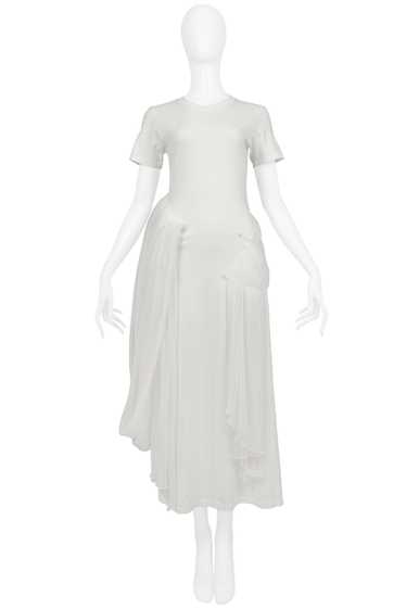 ISSEY MIYAKE ICONIC WHITE GODDESS CONCEPT DRESS 20