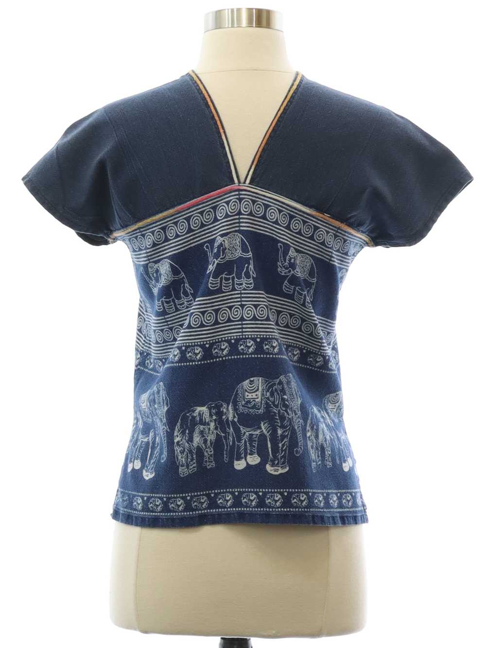 1970's Womens Hippie Shirt - image 3