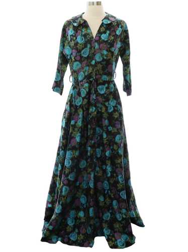 1950's Maxan Maxan Maxi Dress - image 1