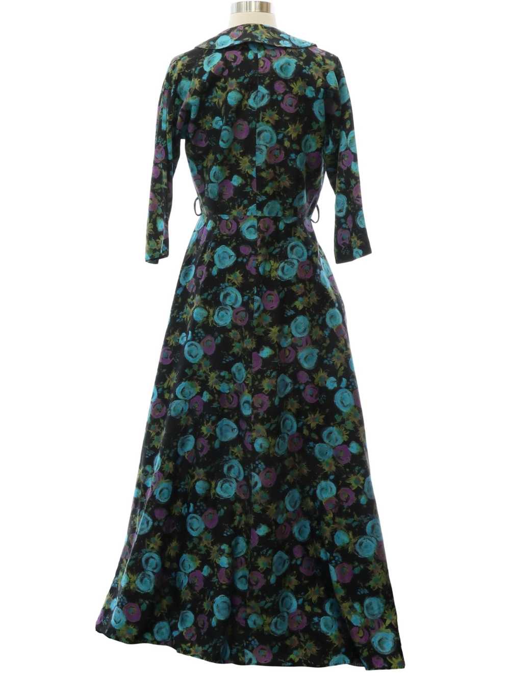 1950's Maxan Maxan Maxi Dress - image 3