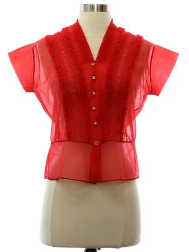 1940's Jami Originals Womens Sheer Shirt