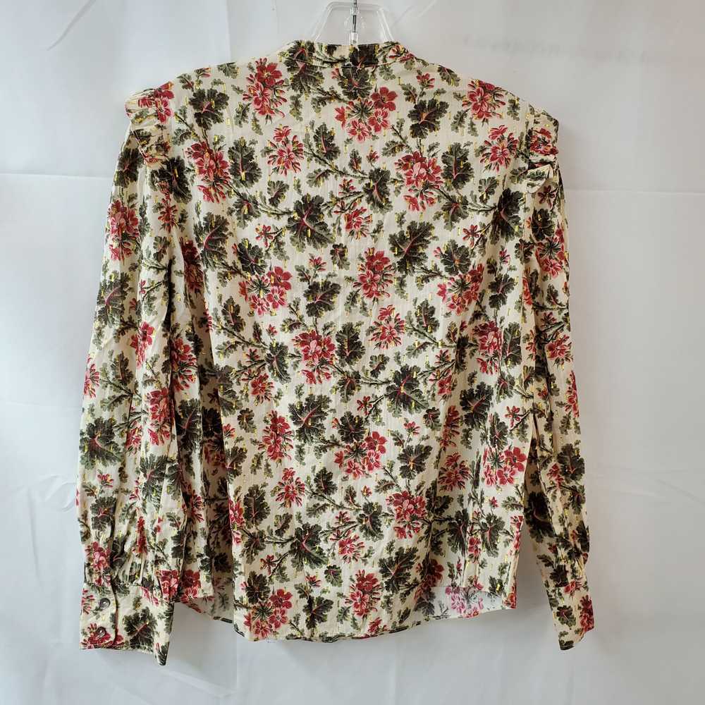 Rebecca Taylor Size M Long Sleeve Button Up Shirt… - image 2