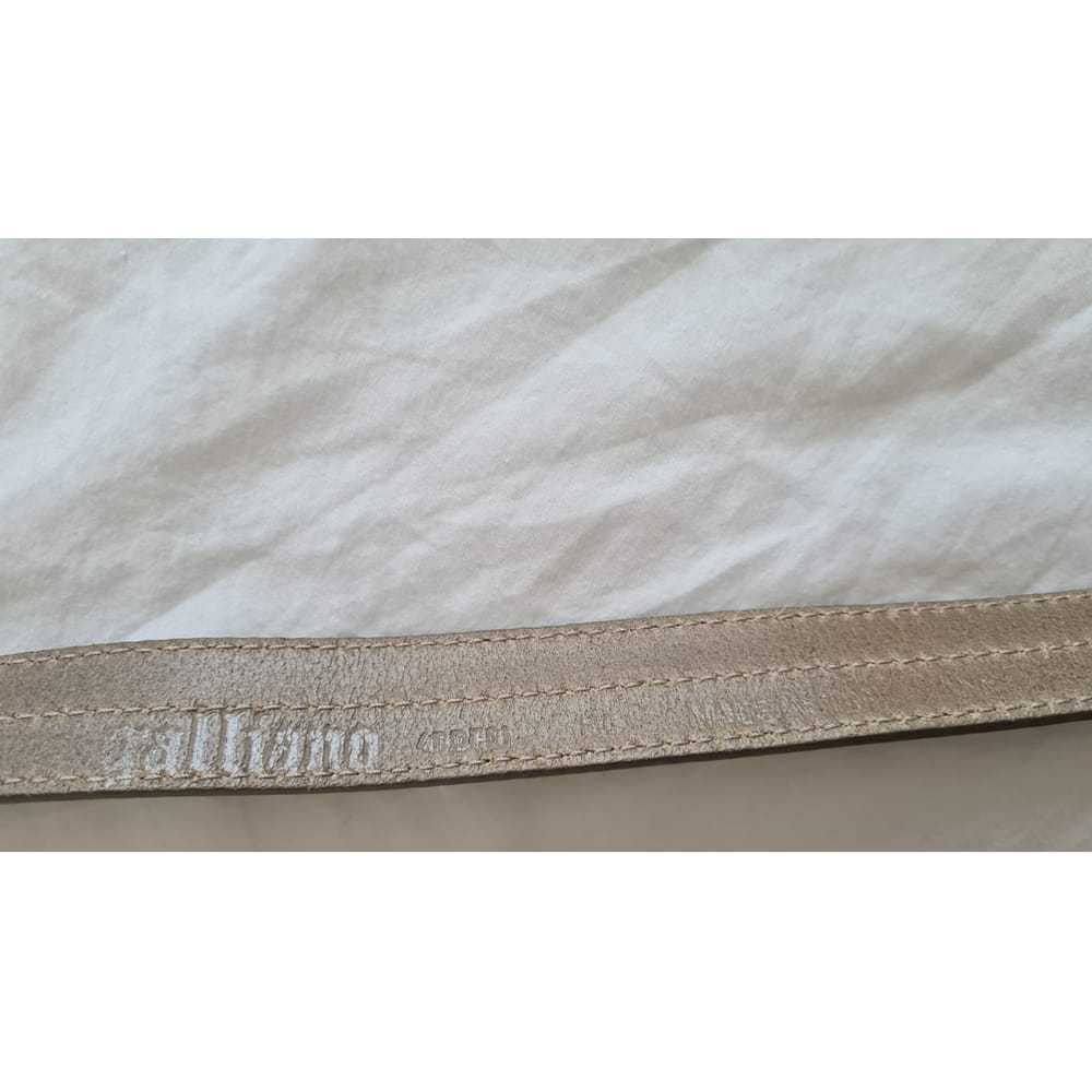 Galliano Leather belt - image 5