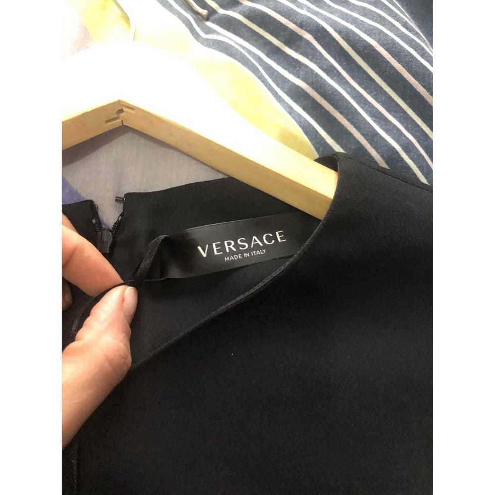 Versace Silk mid-length dress - image 2