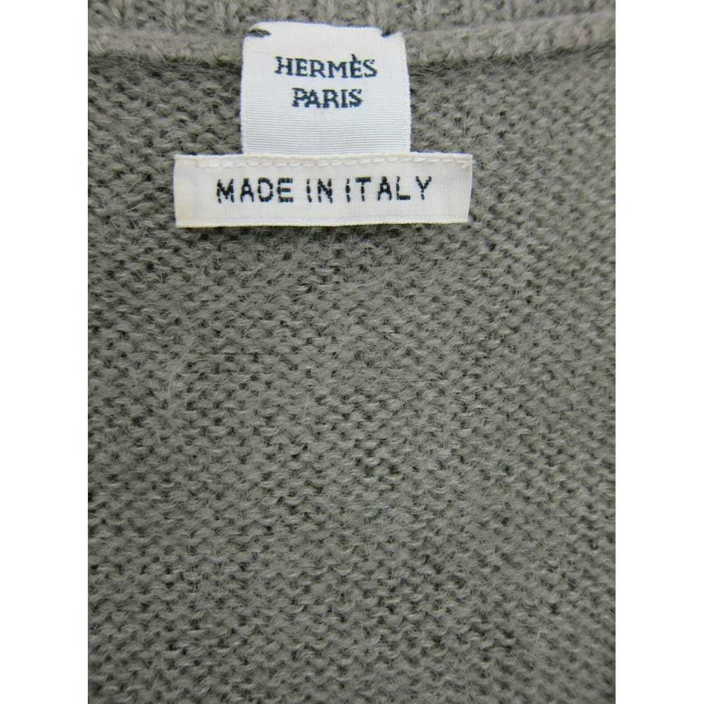 Hermès Wool mid-length dress - image 3