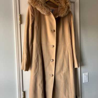 Womens on sale lambswool coat