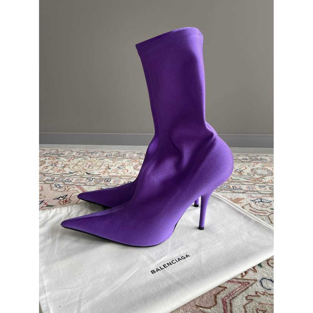 Balenciaga Knife cloth heels - image 3