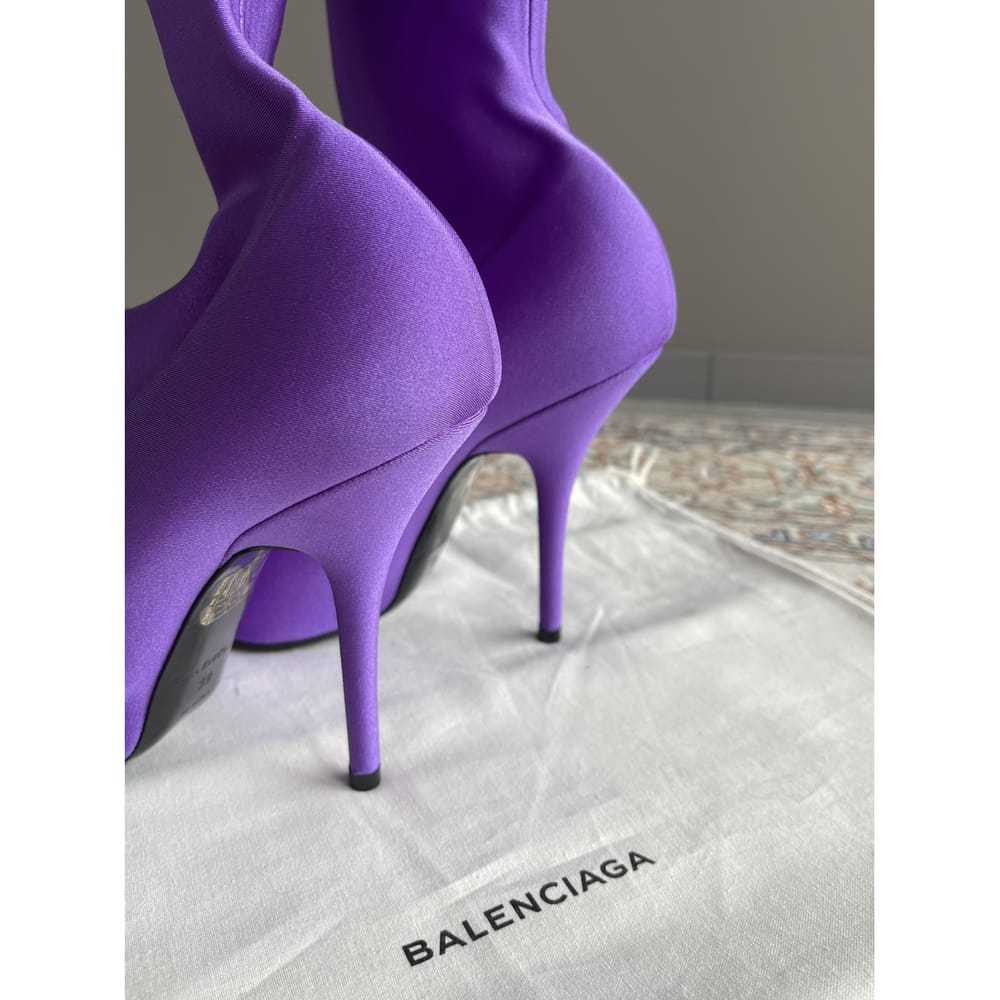 Balenciaga Knife cloth heels - image 7