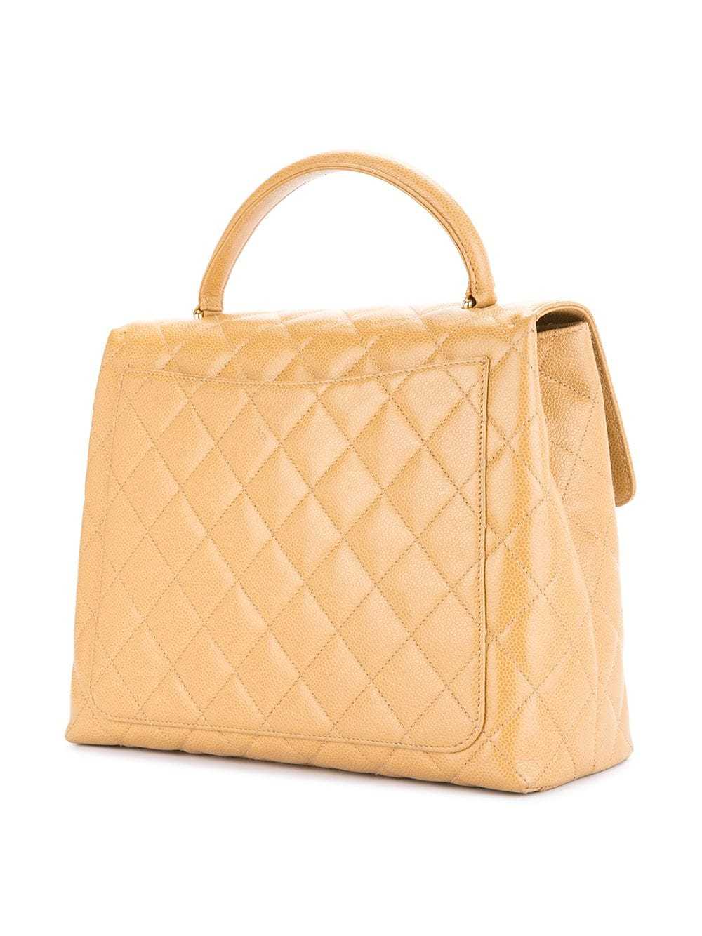 CHANEL Pre-Owned 1997-1999 quilted tote bag - Bro… - image 3