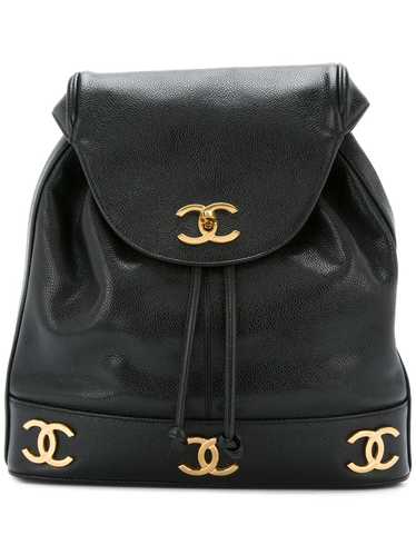 CHANEL Pre-Owned CC chain backpack - Black