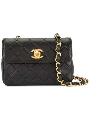 CHANEL Pre-Owned CC logo chain shoulder bag - Blac