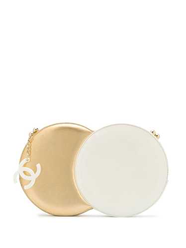 CHANEL Pre-Owned 2006 double circle clutch - Gold