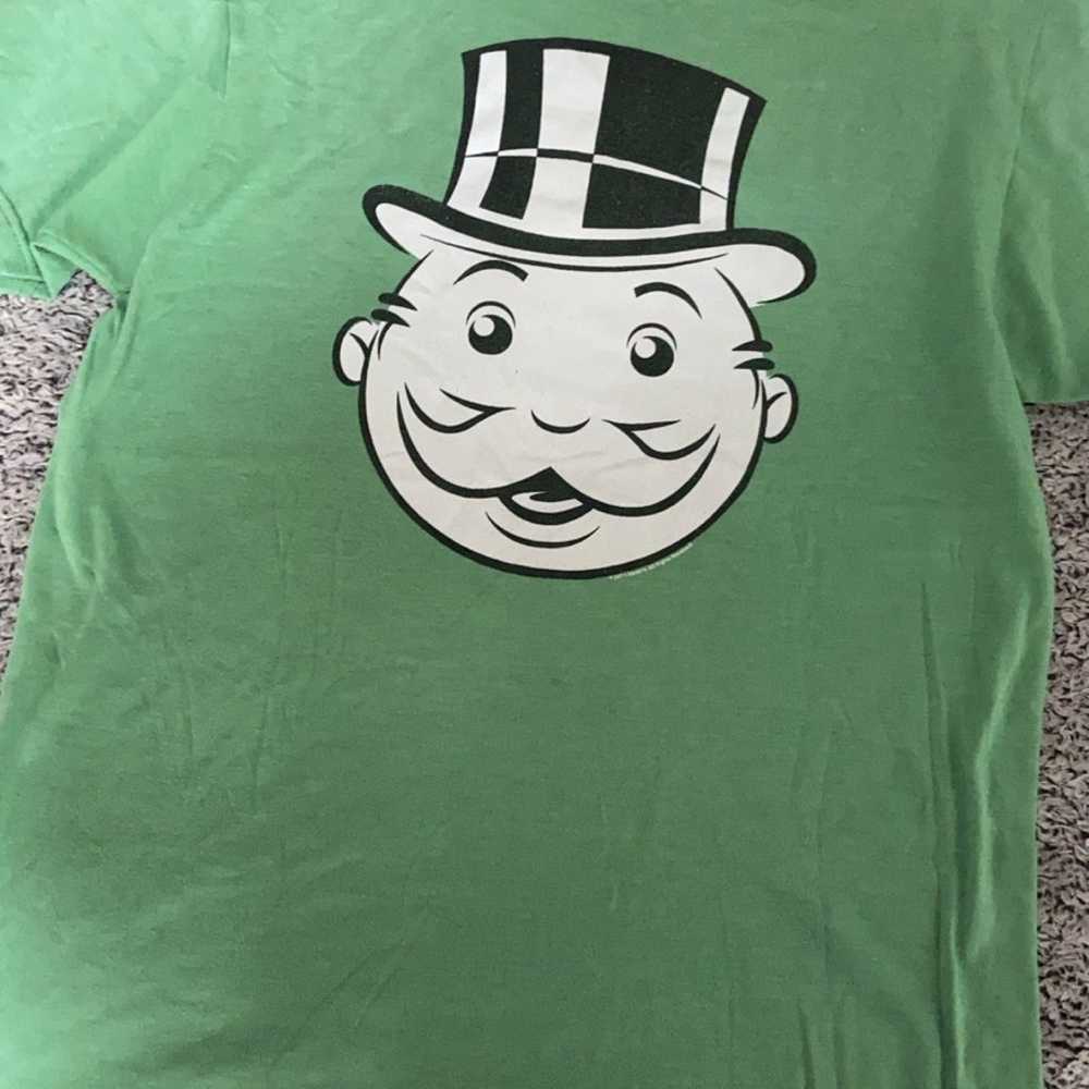 Rare Green Monopoly Game t-shirt - image 2