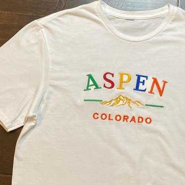 Men’s Aspen Colorado T-Shirt Size Medium