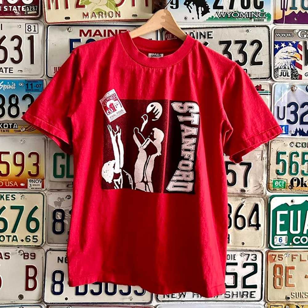 1991 Women’s Final Four Stanford Basketball Tee S… - image 1