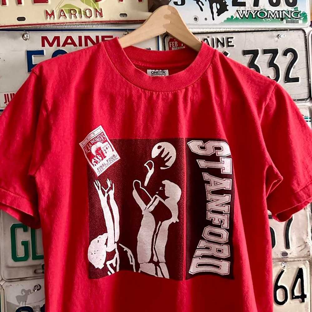 1991 Women’s Final Four Stanford Basketball Tee S… - image 2