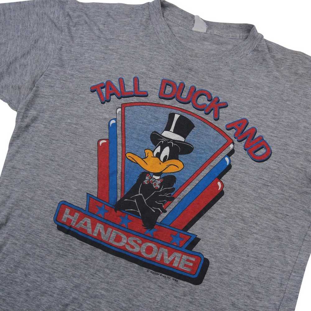 Vintage 80s Looney Tunes Daffy Duck "Tall, Duck, … - image 2