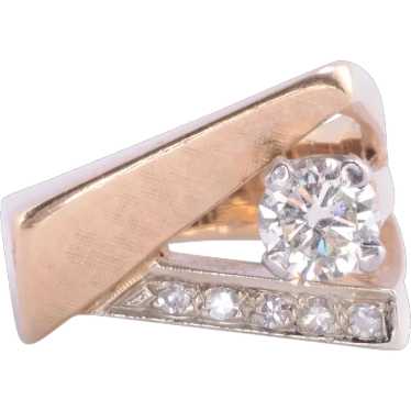 1960s Diamond Engagement Ring - Size 5.5 - image 1