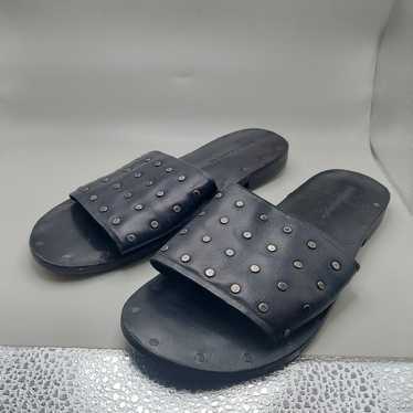 Vintage Foundry Co. Leather Black Sandals Women's 