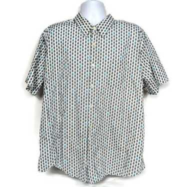 Saddlebred 1888 Saddlebred Mens Button Up Shirt X… - image 1