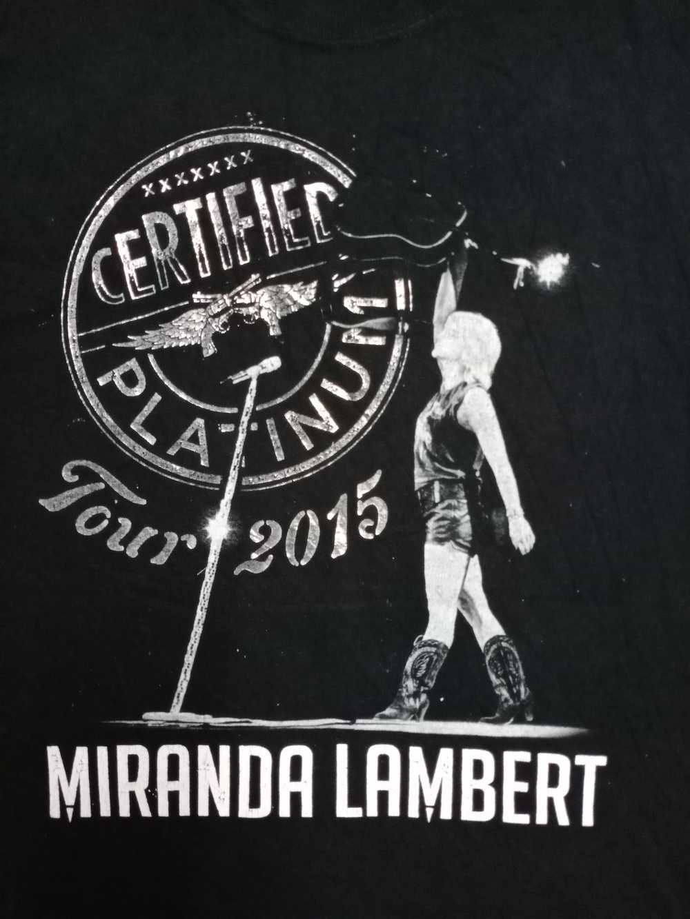 Band Tees × Rock Tees × Tour Tee Miranda Lambert … - image 6