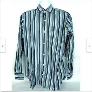 Tailorbyrd Tailorbyrd Mens Button Front Shirt Larg