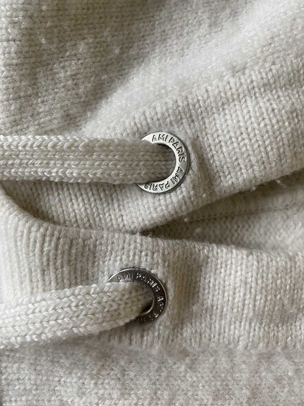 AMI AMI Paris knit hoodie - image 3