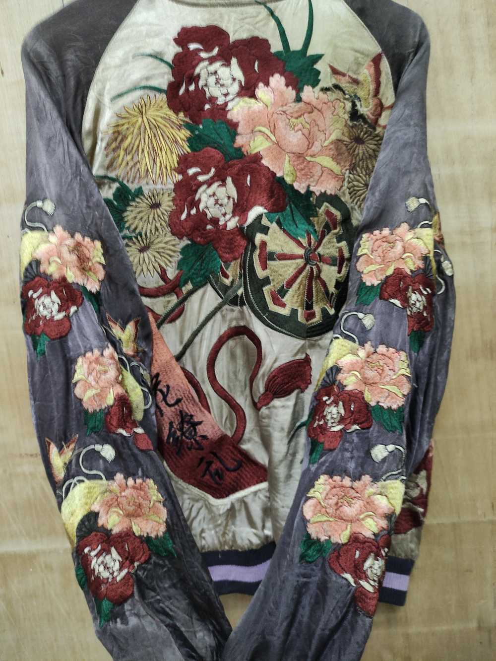 Rare × Sukajan Souvenir Jacket × Vintage JAPAN TA… - image 9