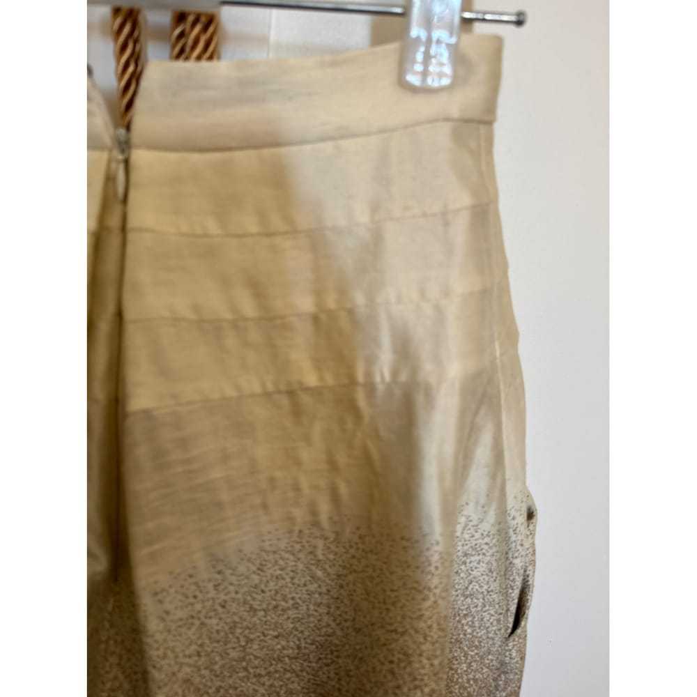 Prada Silk mid-length skirt - image 5