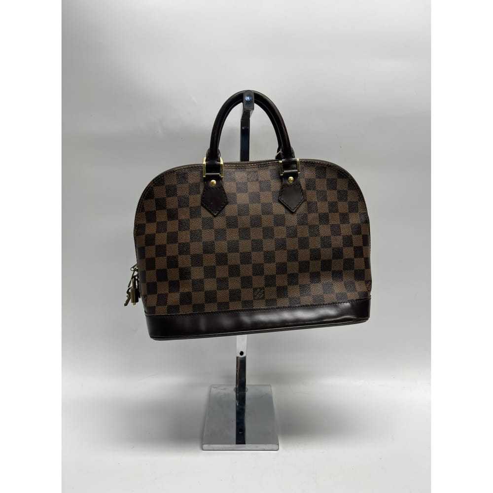 Louis Vuitton Alma leather handbag - image 2