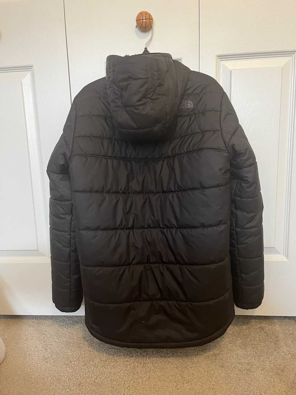 The North Face North Face Black puffer warm furry… - image 2