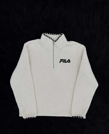 Fila × Streetwear × Vintage Y2K Fleece Fila Sweate