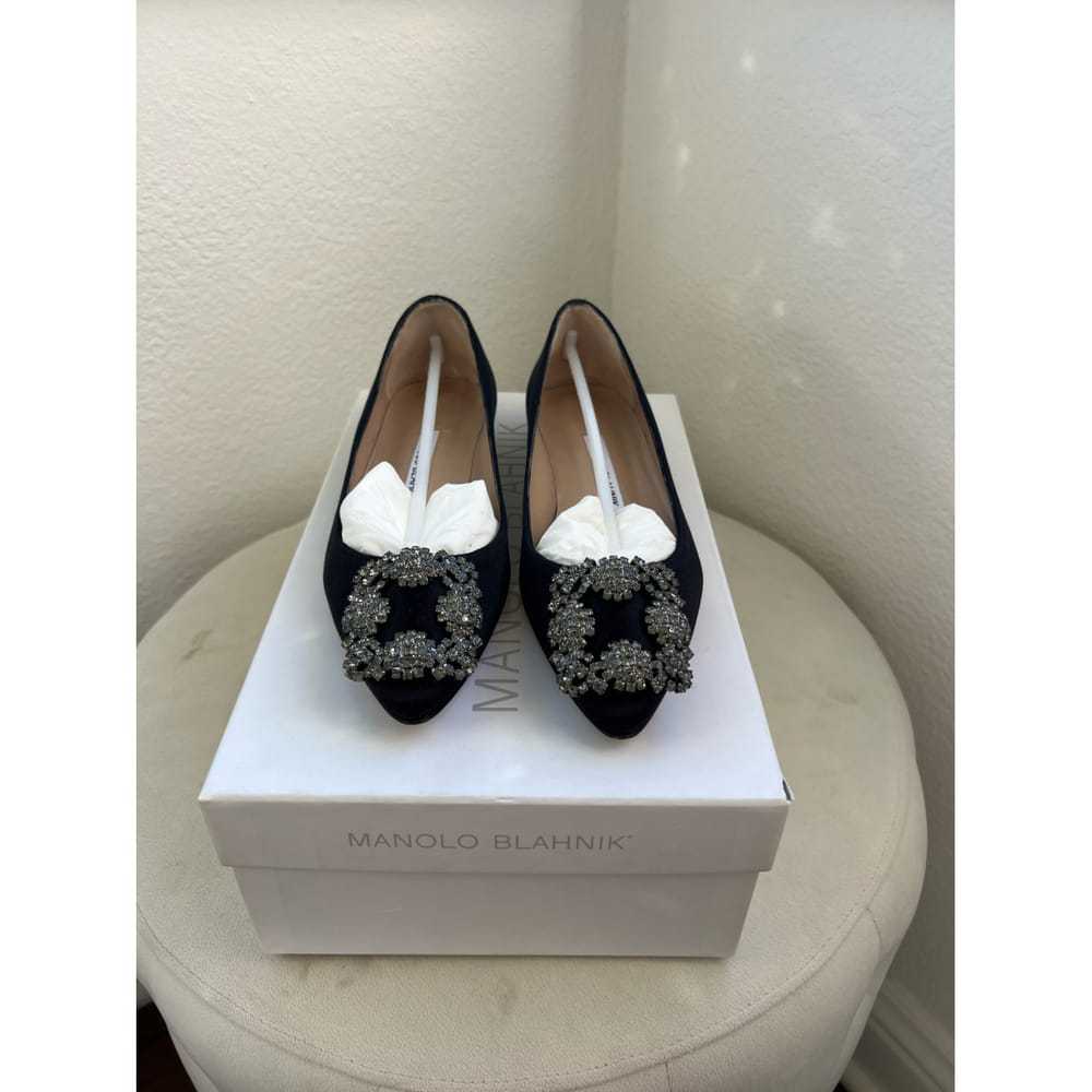 Manolo Blahnik Hangisi cloth flats - image 6