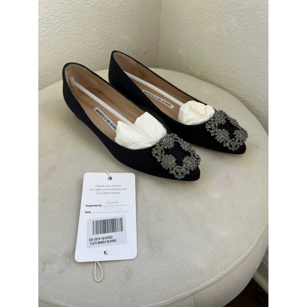 Manolo Blahnik Hangisi cloth flats - image 7