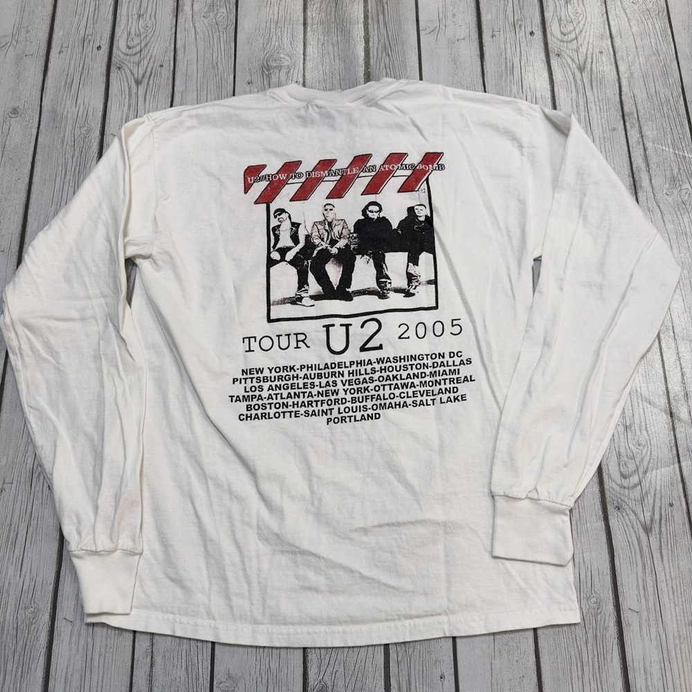 Band Tees × Gildan × Vintage Vintage U2 long slee… - image 2