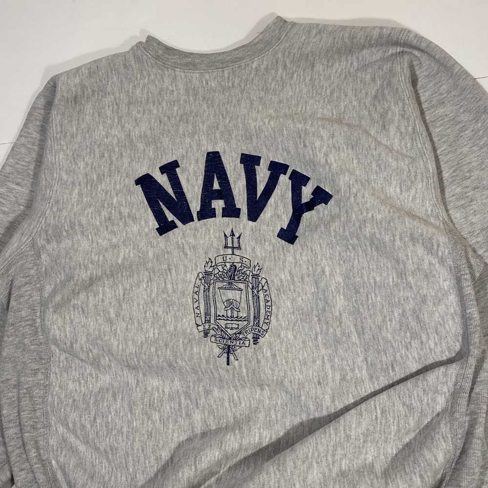 Champion × Military × Vintage Vintage Navy Champi… - image 3