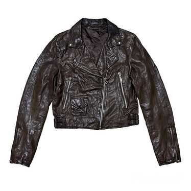 Japanese Brand × Leather Jacket × Streetwear Brow… - image 1