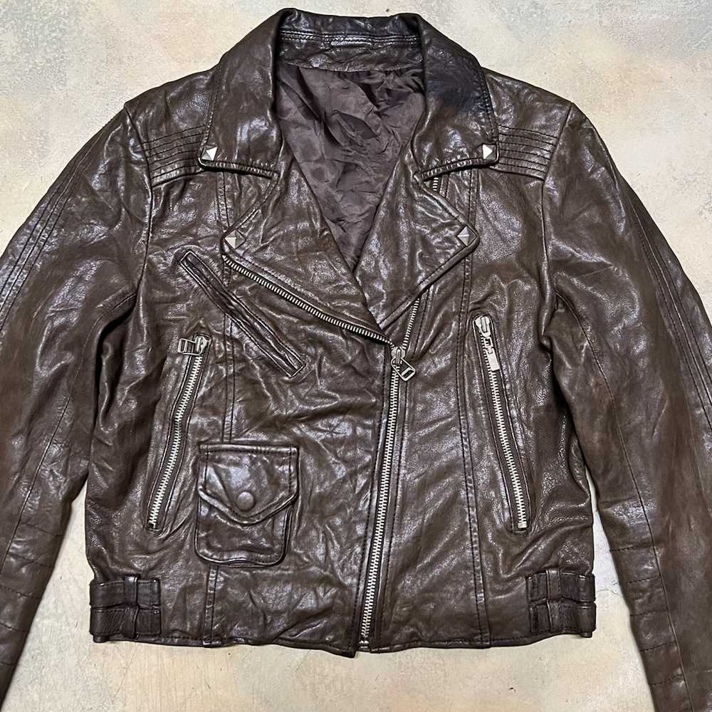 Japanese Brand × Leather Jacket × Streetwear Brow… - image 4