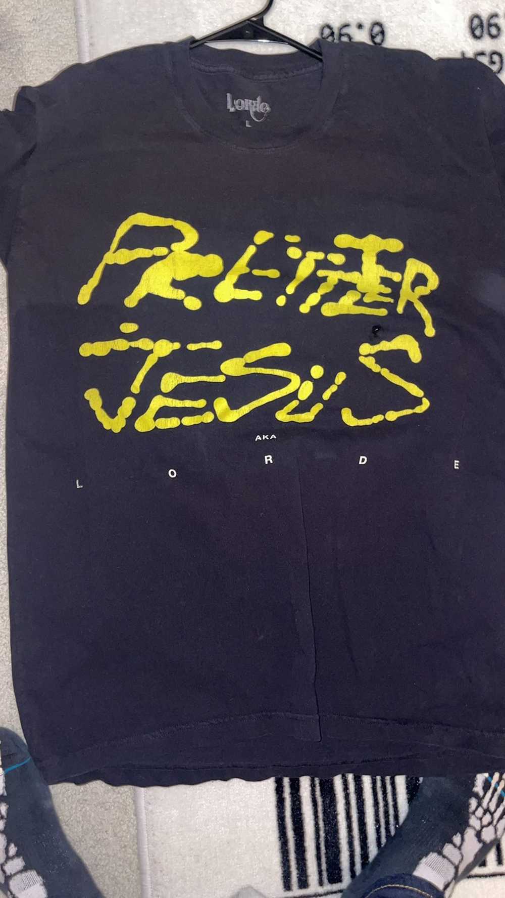 Band Tees × Made In Usa Lorde Prettier Jesus Long… - image 2