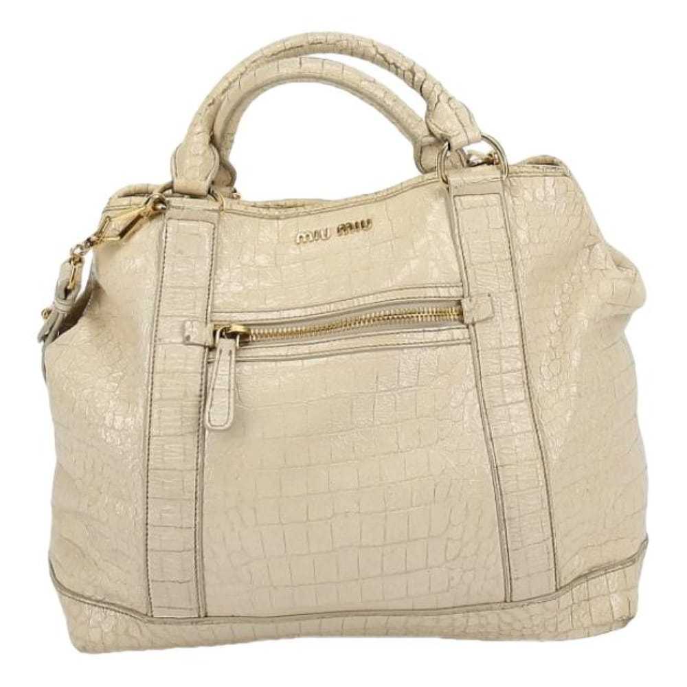 Miu Miu Bow bag leather handbag - image 1