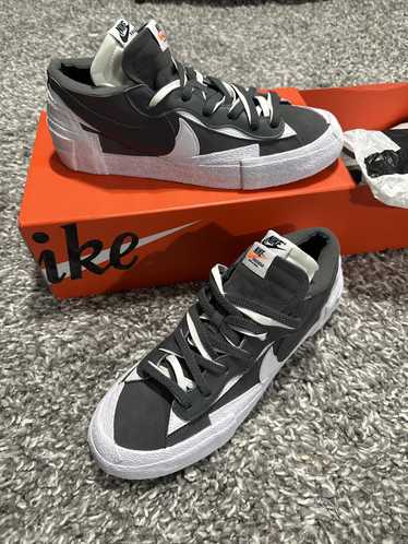 Nike × Sacai Nike Blazer Low Sacai Iron Grey - image 1
