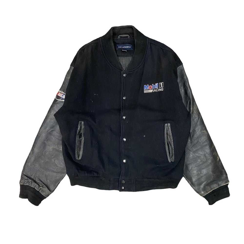 NASCAR × Racing × Varsity Jacket Mobil One Racing… - image 2