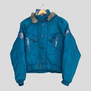 Bomber Jacket × Ski × Vintage Vintage 90's Windex… - image 1