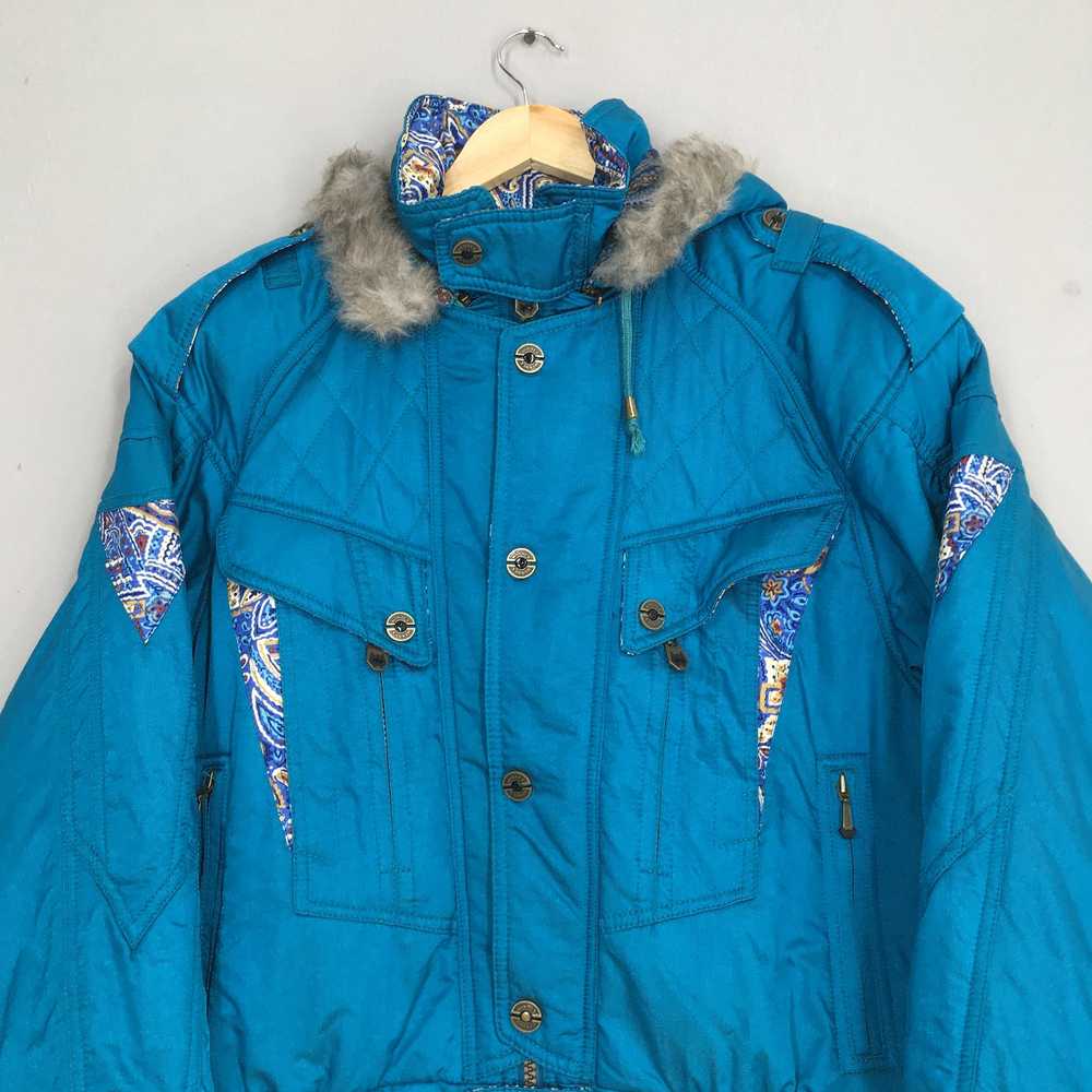 Bomber Jacket × Ski × Vintage Vintage 90's Windex… - image 2