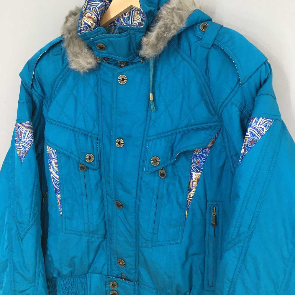 Bomber Jacket × Ski × Vintage Vintage 90's Windex… - image 4