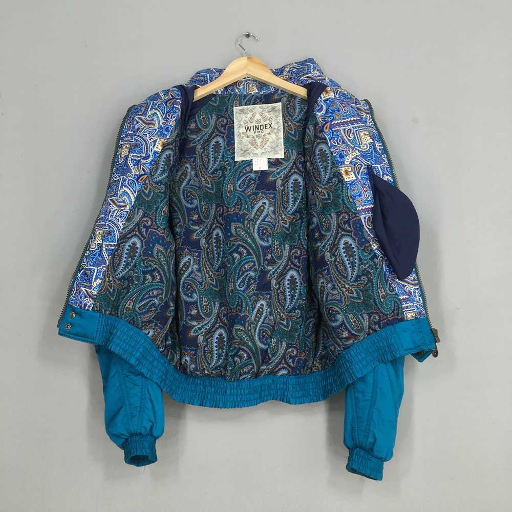 Bomber Jacket × Ski × Vintage Vintage 90's Windex… - image 6