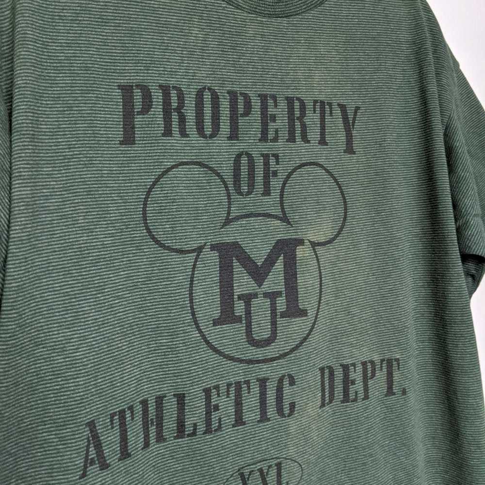 Vintage VTG Mickey Mouse University Disney Single… - image 9